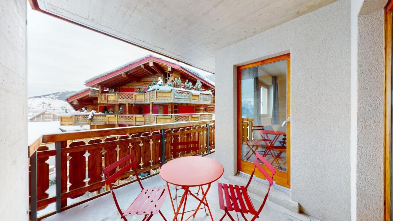 Pracondu 1 Outdoor & Fun Appartement 1 Chambre Superieur Avec Balcon By Alpvision Residences Nendaz Exteriér fotografie