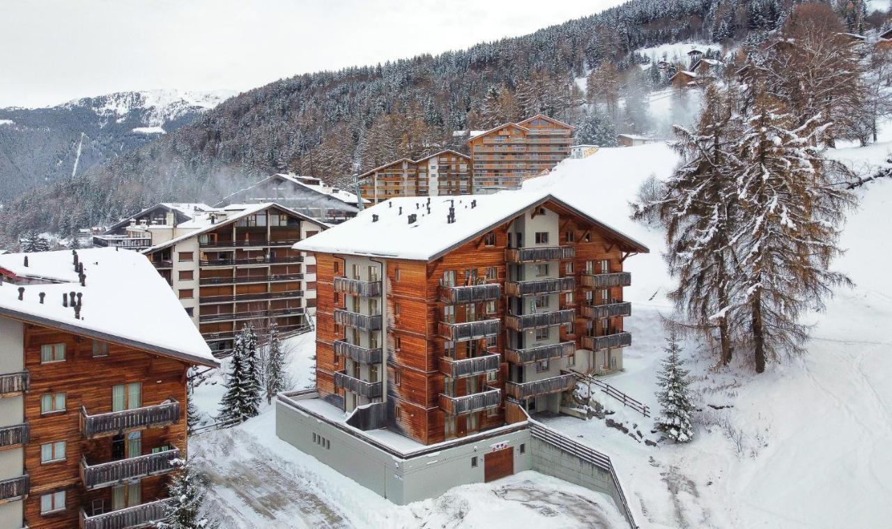 Pracondu 1 Outdoor & Fun Appartement 1 Chambre Superieur Avec Balcon By Alpvision Residences Nendaz Exteriér fotografie