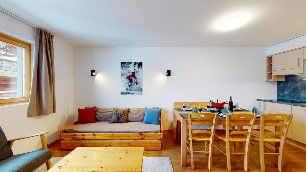 Pracondu 1 Outdoor & Fun Appartement 1 Chambre Superieur Avec Balcon By Alpvision Residences Nendaz Exteriér fotografie